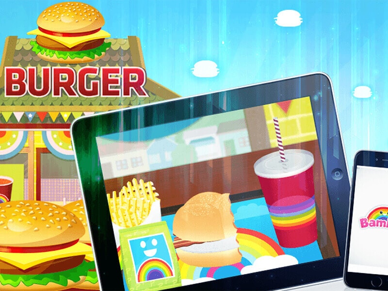 bamba burger game done by Juego Studio