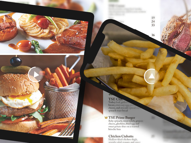 AR Restaurant menu app