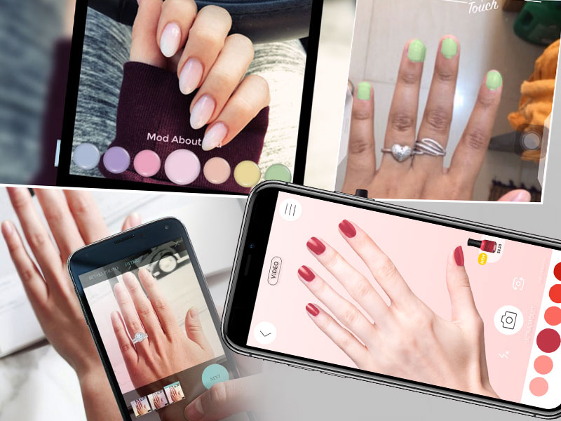 AR Nail art