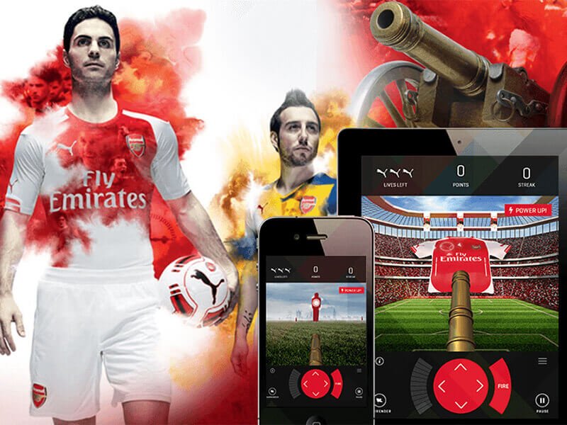 Puma gunners game done by Juego Studio